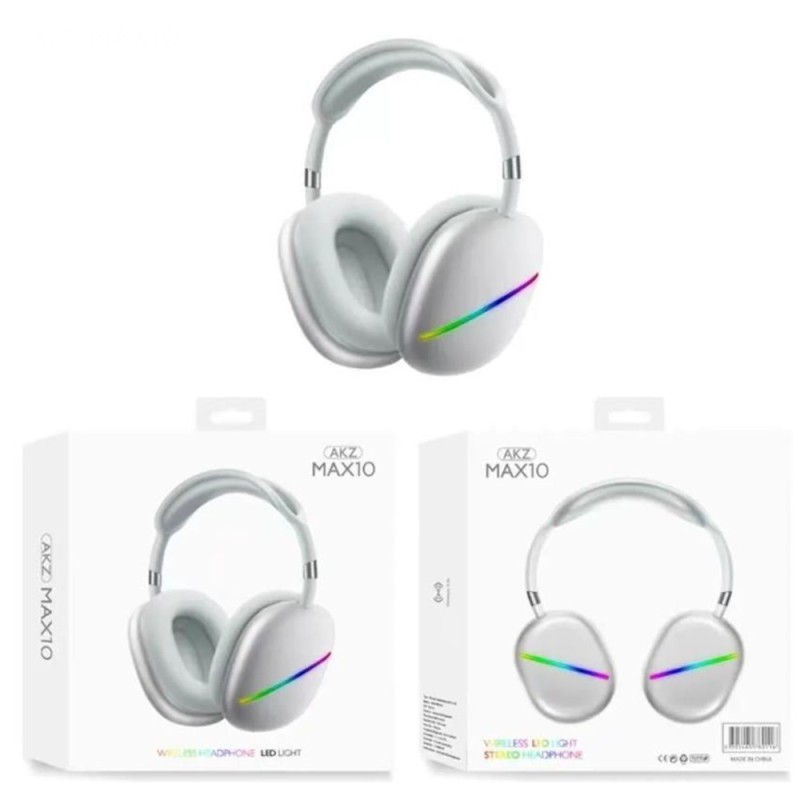 Musen Wireless Headphones on ear AKZ-MAX10, Silver