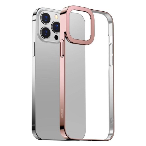 Baseus Case Glitter Phone iPhone 13 Pro, Pink