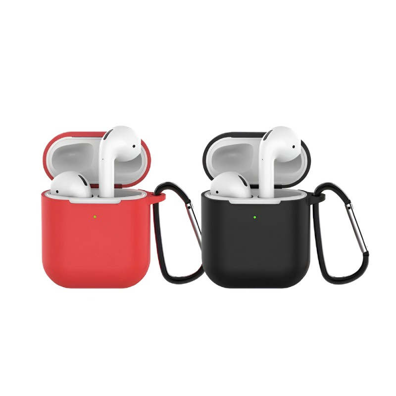 Airpods Case Silicone with Hang, Mixed Colors