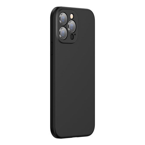 Baseus Case Liquid Silica Gel Protective iPhone 13 Pro, Black