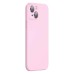 Baseus Case Liquid Silica Gel Protective iPhone 13, Pink