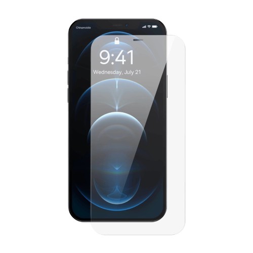 Baseus Full Cover Tempered Glass Screen Protector for Apple iPhone 12 Pro Max