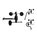Wind Speed Direction Sensor BGT-FSX2, RS485 Modbud, 12-24V
