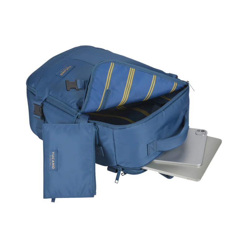 Tucano Travel Backpack Tugo' M Premium Cabin 15.6'', Sky-Blue