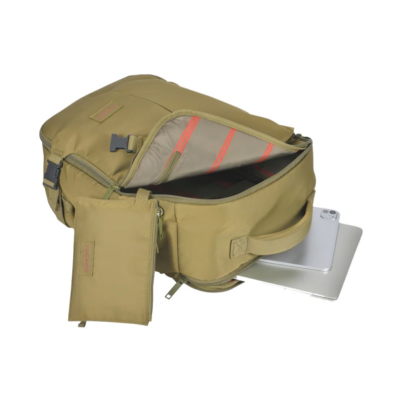 Tucano Travel Backpack Tugo' M Premium Cabin 15.6'', Green