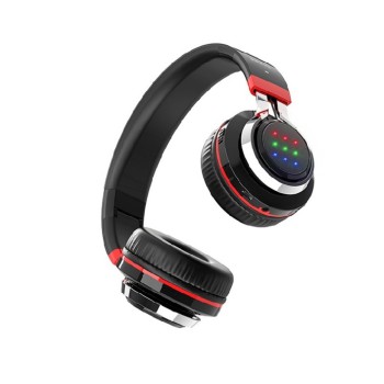 Borofone On-Ear Headphones with MIC Bluetooth + 3.5mm BO08 Love Songe, Black