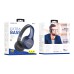 Borofone On-Ear Headphones with MIC Bluetooth BO12, Blue