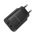 Borofone Wall Charger 2xUSB 2.1A BN2 (EU), Black