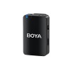 Boya Wireless Microphone 3-in-1 with Onboard Recording (BOYAMIC), 3 Audio Adapter, Lavaier Included, Black
