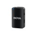 Boya Wireless Microphone 3-in-1 with Onboard Recording (BOYAMIC), 3 Audio Adapter, Lavaier Included, Black