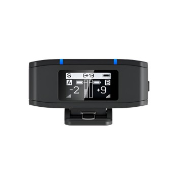 Boya Wireless Microphone 3-in-1 with Onboard Recording (BOYAMIC), 3 Audio Adapter, Lavaier Included, Black