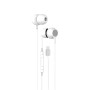 BWOO Earphones Type-C with Mic HF157, White