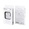 Borofone Half In-Ear Earphones with Mic Type-C BM27, White