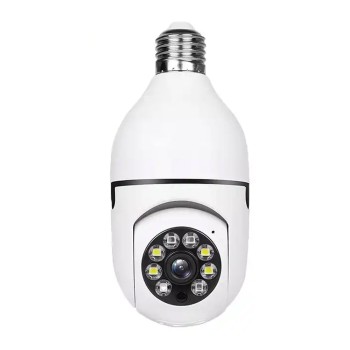 Bulb E27 Wi-Fi Smart Camera 2MP 1080P App Tuya, White