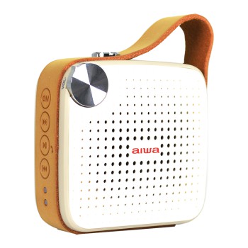 Aiwa Portable Bluetooth Speaker Square BS-100GY