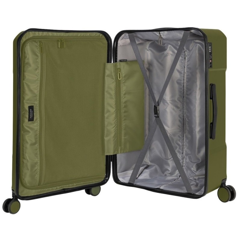 Tucano Travel Trolley Iron Rigid M (72L), Military Green
