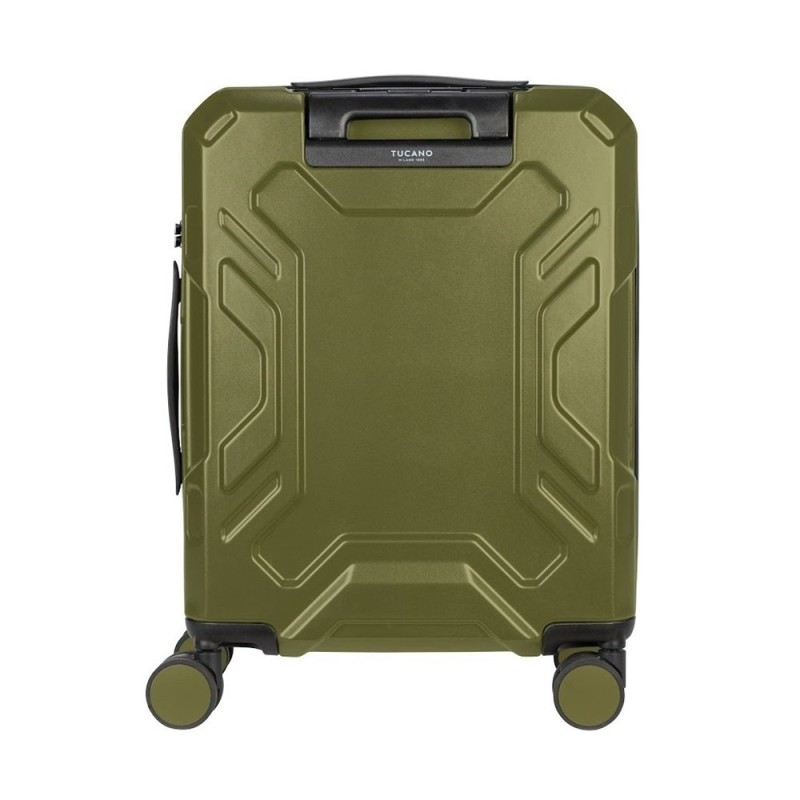 Tucano Travel Trolley Iron Rigid S (40L), Military Green