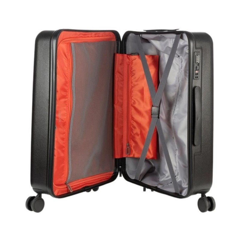 Tucano Travel Trolley Ted Rigid M (62L), Black
