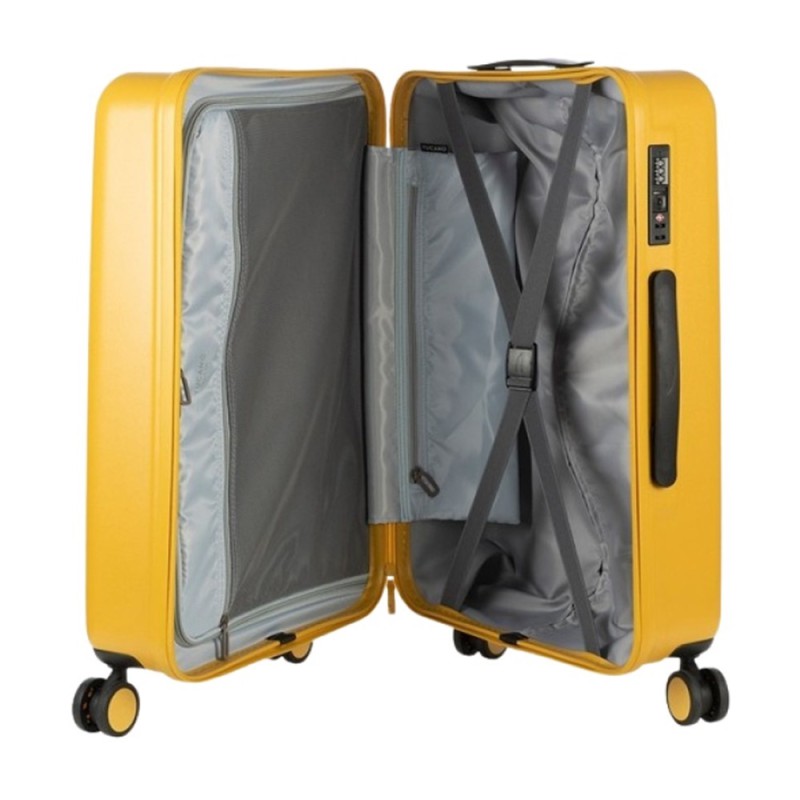 Tucano Travel Trolley Ted Rigid M (62L), Yellow