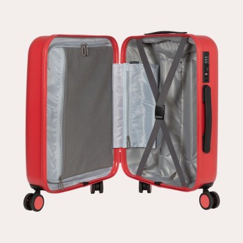 Tucano Travel Trolley Ted Rigid S (40L) Coral Red