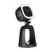 Boya All-in-one USB Microphone with LED Ring Light, 4K Camera (BY-CM6B), USB A to C (1.2m), Black
