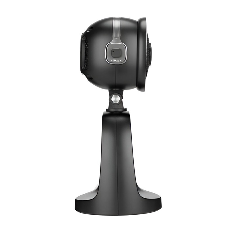 Boya All-in-one USB Microphone with LED Ring Light, 4K Camera (BY-CM6B), USB A to C (1.2m), Black