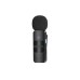 Boya Wireless Microphone Ultracompact 2.4GHz System (BY-V10), Type-C Jack, Black