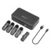 Boya Wireless Microphone Four-Channel with Type-C Plug, Black