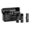 Boya Wireless Microphone Four-Channel with Type-C Plug, Black