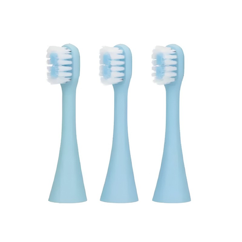 Infly Brush Head T04B/T04X 3 Pack, Blue