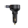 Baseus Car Charger Retractable  Enjoyment Pro Type-C with Cable 60W Cluster, Black