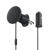 Baseus Wireless Car Mount 40W QI 15W, USB-A 25W Claw Edition Cluster, Black