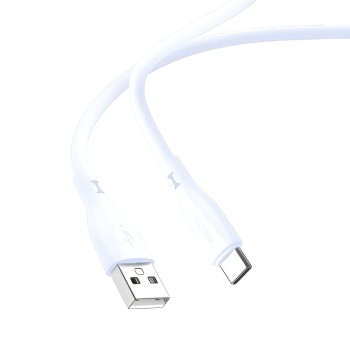 Yesido Cable Liquid Silicone Series USB-A to Lightning 18W 1m, White