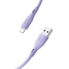 Yesido Cable Liquid Silicone Series USB-A to Lightning 18W 1m, Purple