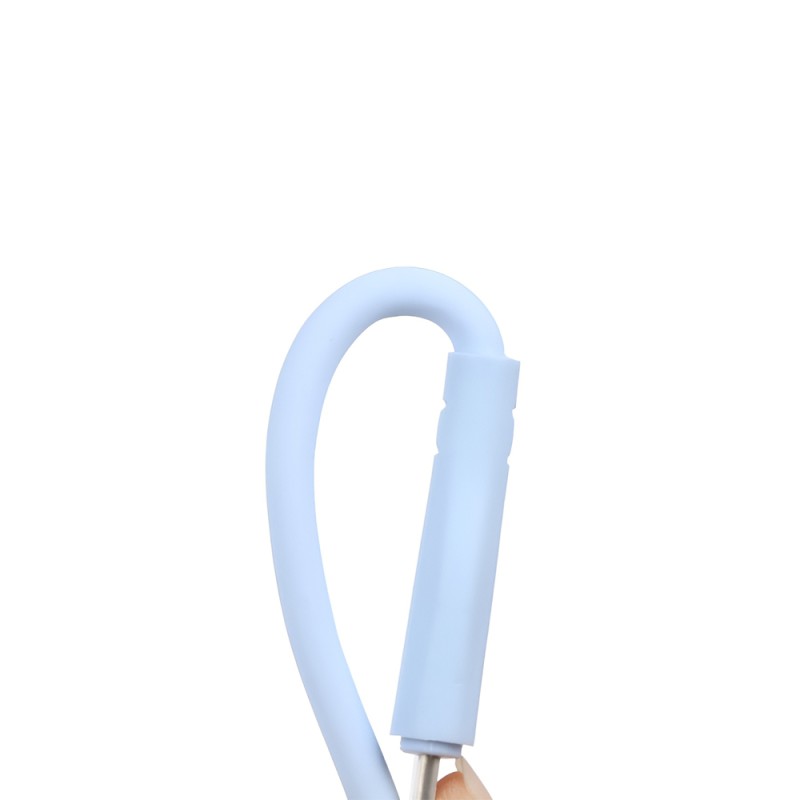 Yesido Cable Liquid Silicone Series Type-C to Type-C 60W 1m, Blue 