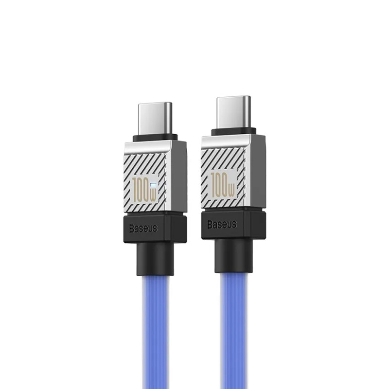 Baseus Cable CoolPlay Series Type-C to Type-C 5A 100W 1m, Blue