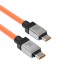 Baseus Cable CoolPlay Series Type-C to Type-C 5A 100W 1m, Orange (Damaged Boxes)