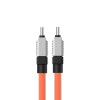 Baseus Cable CoolPlay Series Type-C to Type-C 5A 100W 1m, Orange