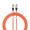 Baseus Cable CoolPlay Series Type-C to Type-C 5A 100W 1m, Orange