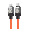 Baseus Cable CoolPlay Series Type-C to Type-C 5A 100W 2m, Orange