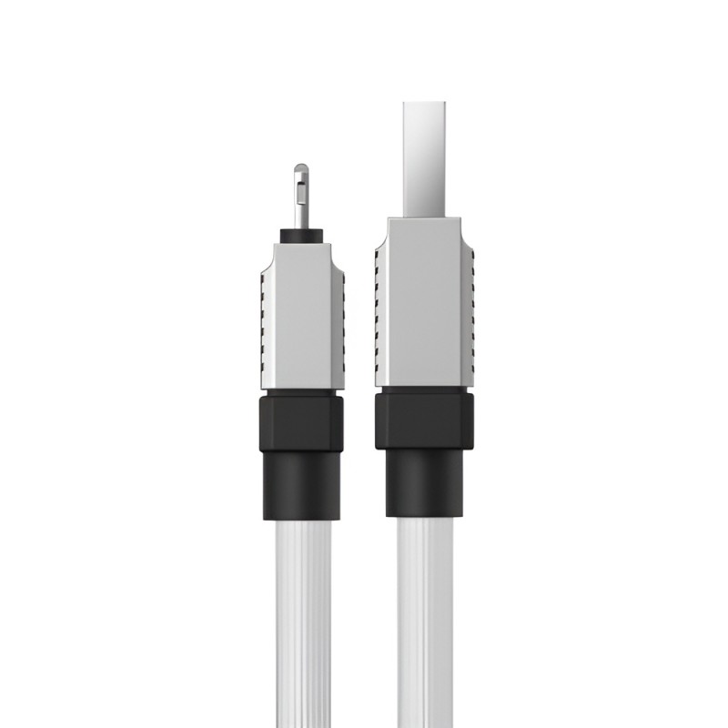 Baseus Cable CoolPlay Series USB-A to Lightning 2.4A 12W 1m, White