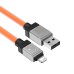 Baseus Cable CoolPlay Series USB-A to Lightning 2.4A 12W 1m, Orange (Damaged Boxes)