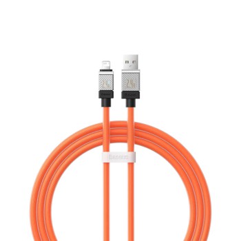 Baseus Cable CoolPlay Series USB-A to Lightning 2.4A 12W 1m, Orange