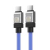 Baseus Cable CoolPlay Series USB-A to Type-C 5A 100W 1m, Blue