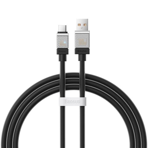 Baseus Cable CoolPlay Series USB-A to Type-C 5A 100W 2m, Black