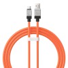 Baseus Cable CoolPlay Series USB-A to Type-C 2.4A 12W 2m, Orange