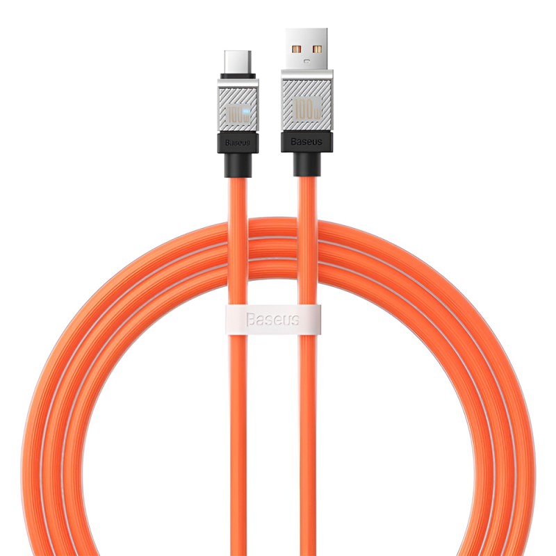 Baseus Cable CoolPlay Series USB-A to Type-C 2.4A 12W 2m, Orange
