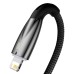 Baseus Cable USB to Lightning Horizontal 2,4A 1m, Black