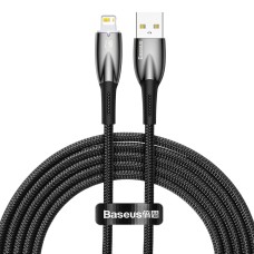 Baseus Cable USB to Lightning Horizontal 2,4A 1m, Black