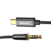 Baseus Cable Audio Type-C to 3.5 M01, Black